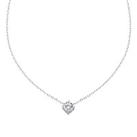 Collana Amen Donna SOLITARIO in Argento Zirconia CLSO40BB - CLSO40BB